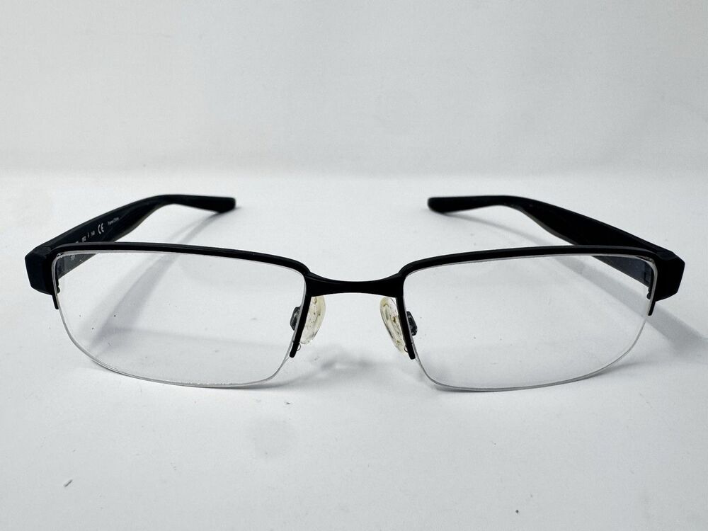 Nike 8170 002 Black Half Rim Eyeglass Frames 55-18-140 Authentic - Picture 5 of 9